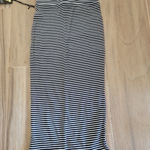 Pencil skirt, iris,small, blue and white